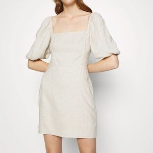 Abercrombie & Fitch Cream Mini Dress